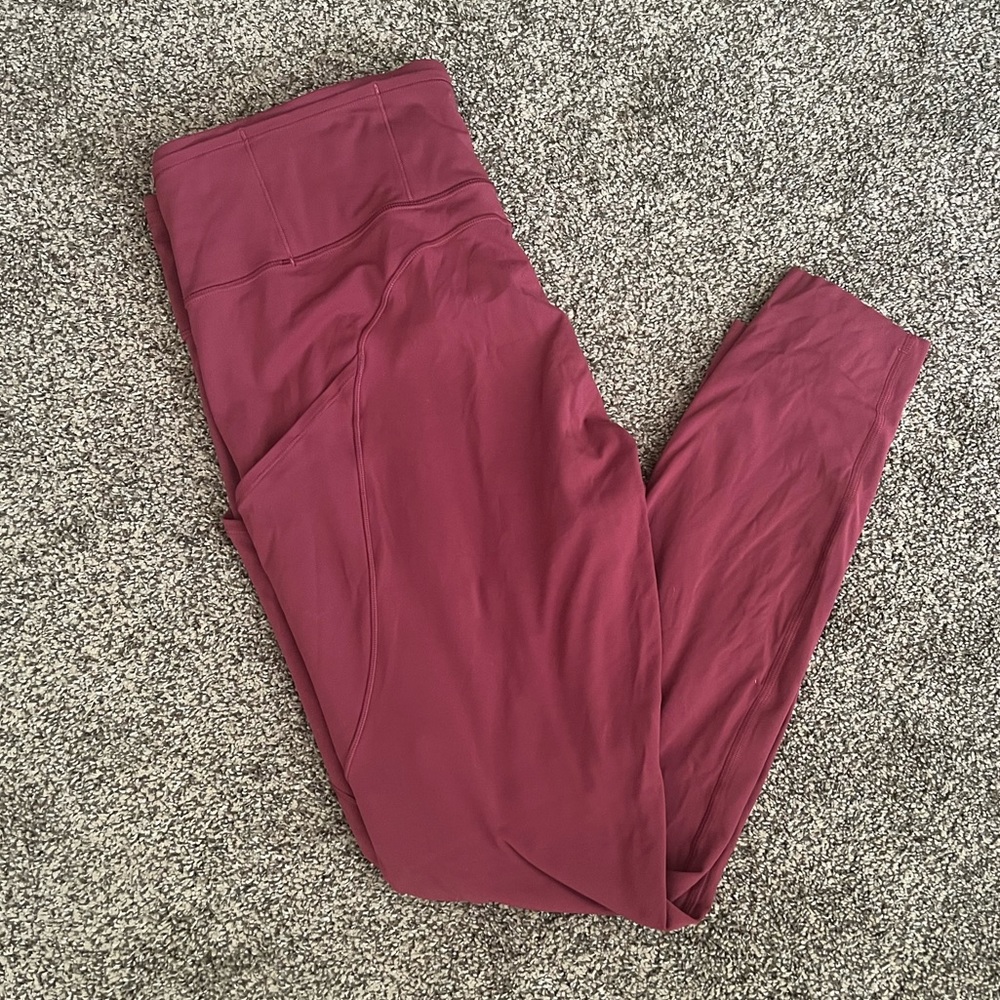 Lululemon Fast and Free High-Rise Tight 28" *Brushed Nulux